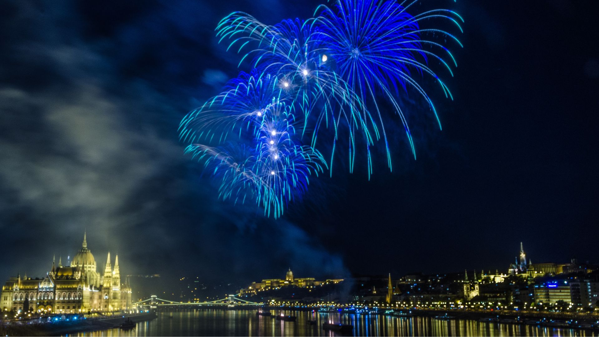 Tűzijátéknézés vacsorával a Budapest hajóról